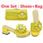 Yellow Shoes and Bag