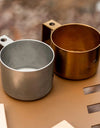 Portable Outdoor Travel Camping Tea Coffee Mug Cup 304 Stainless Steel Water Cup for Picnic Hiking