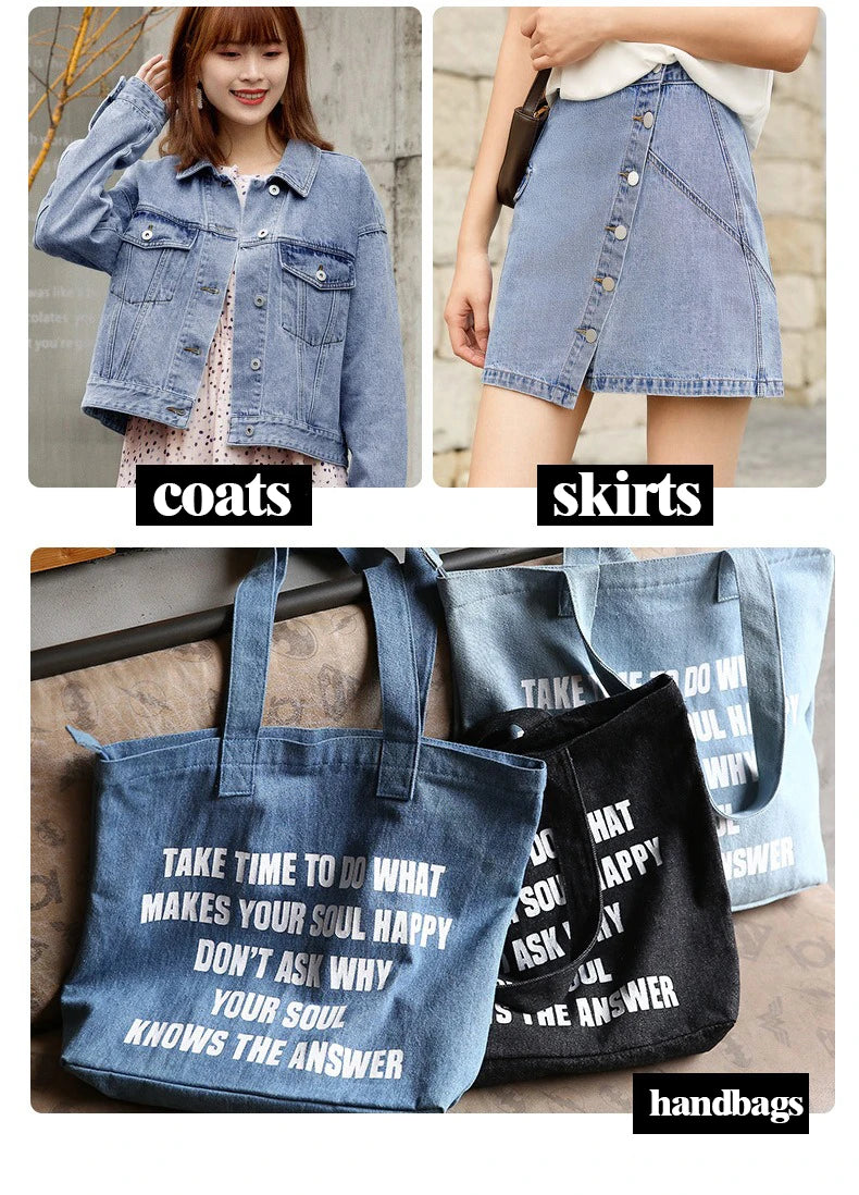 1M/2M/3M/5M Elastic polyester cotton denim fabric for jeans,Skirt Jacket,shirt,bag,DIY, handmade Sewing  Fabric