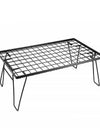 Foldable Camping Table, Outdoor Barbecue Iron Table, Tea Cooking, Picnic Backy Mini Desk, Portable Aluminum Alloy