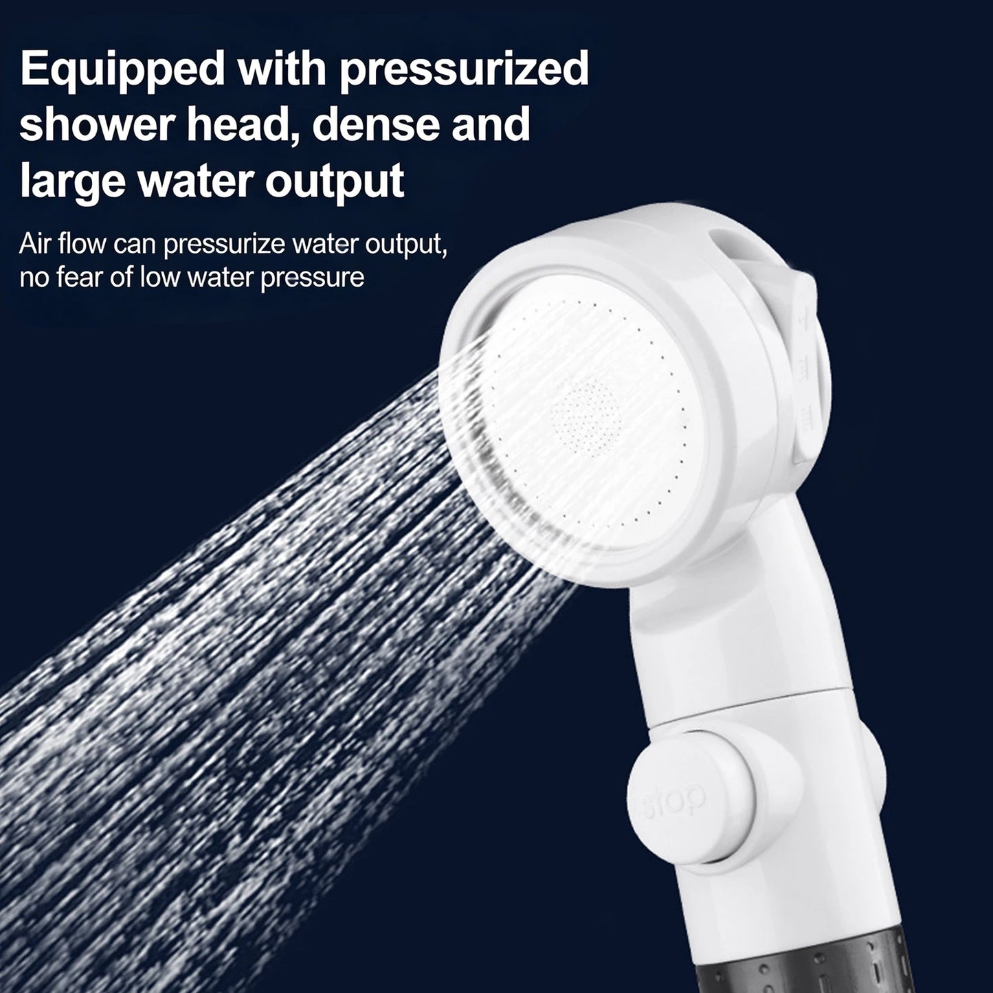Portable Rechargeable Electric Camping Shower Kit with Dual Shower Heads