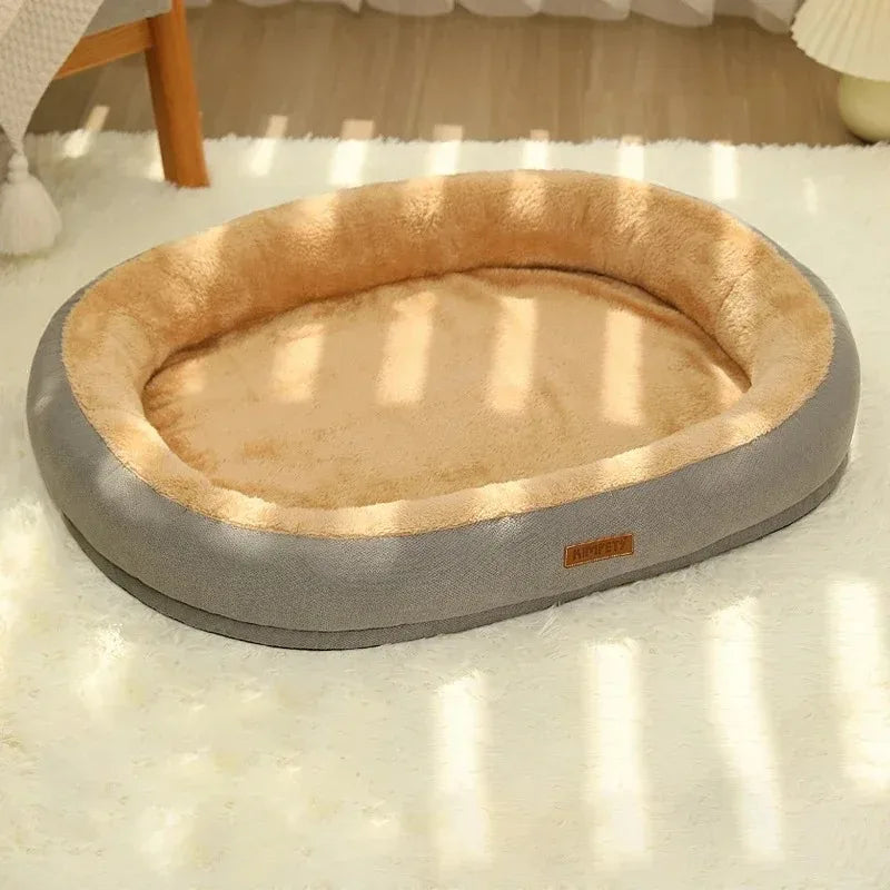 Warm Plush Pet Bed for Cats and Small Dogs