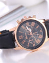 Classic Luxury Leather Quartz Watch Women Ladies Casual Quartz Wristwatch