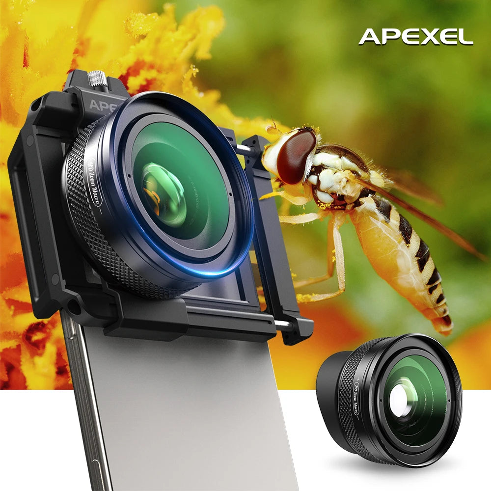 10X to 20X Zoom Macro Smartphone Lens with Universal Clip