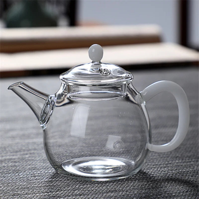 120ml Mini Glass Teapot with Filter