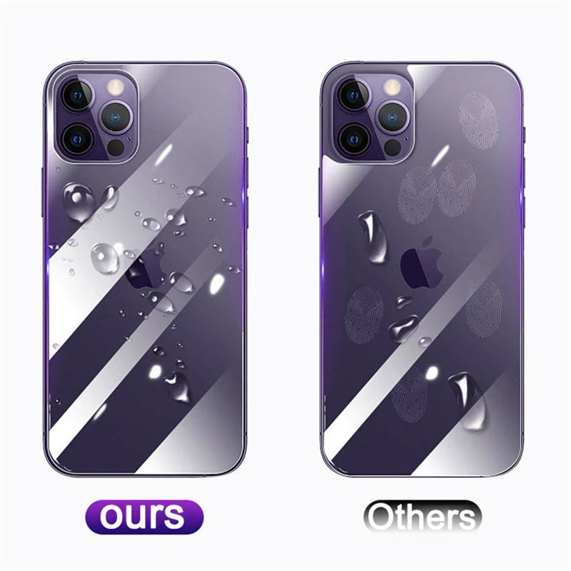 2in1 Full Cover Back+Camera Lens Protective Tempered Glass on iPhone 15 14 Pro Max 11 12 13 Pro Max Screen Camera Protector Film