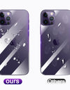 2in1 Full Cover Back+Camera Lens Protective Tempered Glass on iPhone 15 14 Pro Max 11 12 13 Pro Max Screen Camera Protector Film