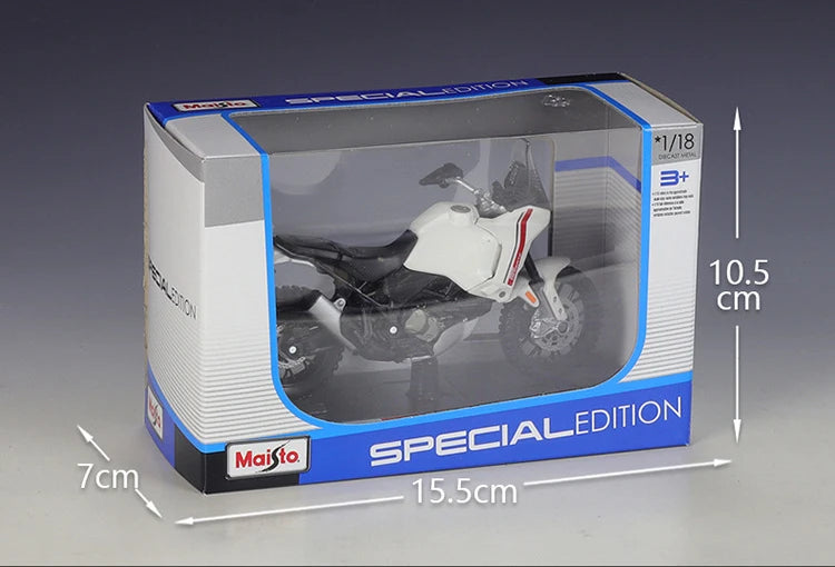 1 18 Scale Ducati Desert X Diecast Motorcycle Model