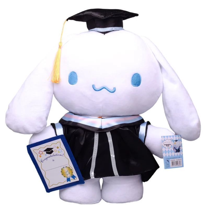 Kawaii Cartoon Plush Doll with Hat Soft Sofa Pillow