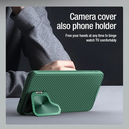 Flip Cover Camera Stand Case For Samsung Galaxy S24 Plus Phone Cases Flip-Style Lens Protective Back Cover