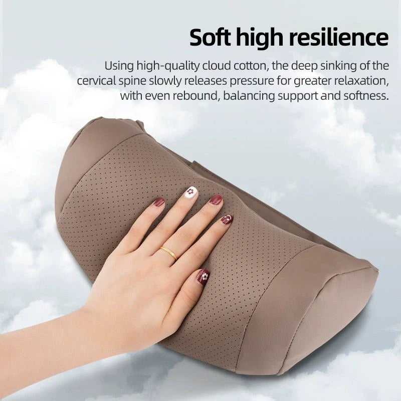 Car Seat Headrest Universal Travel Rest 3D Neck Pillow Protect Neck Soft Fluffy Comfortable Neck Rest Car Accessories