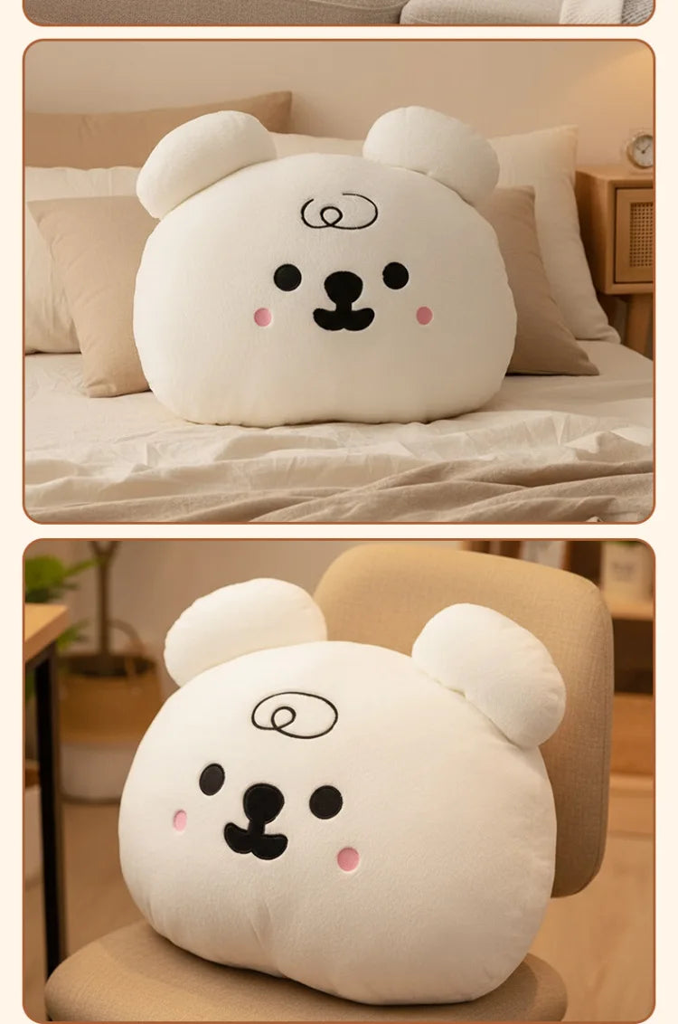 Cute Cartoon Bear Plush Stuffed Doll Cushion Toy