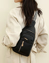 Women Chest Bags High Quality Leather Female Cross body Bag Designer Brand Shoulder Bags Luxury Storage