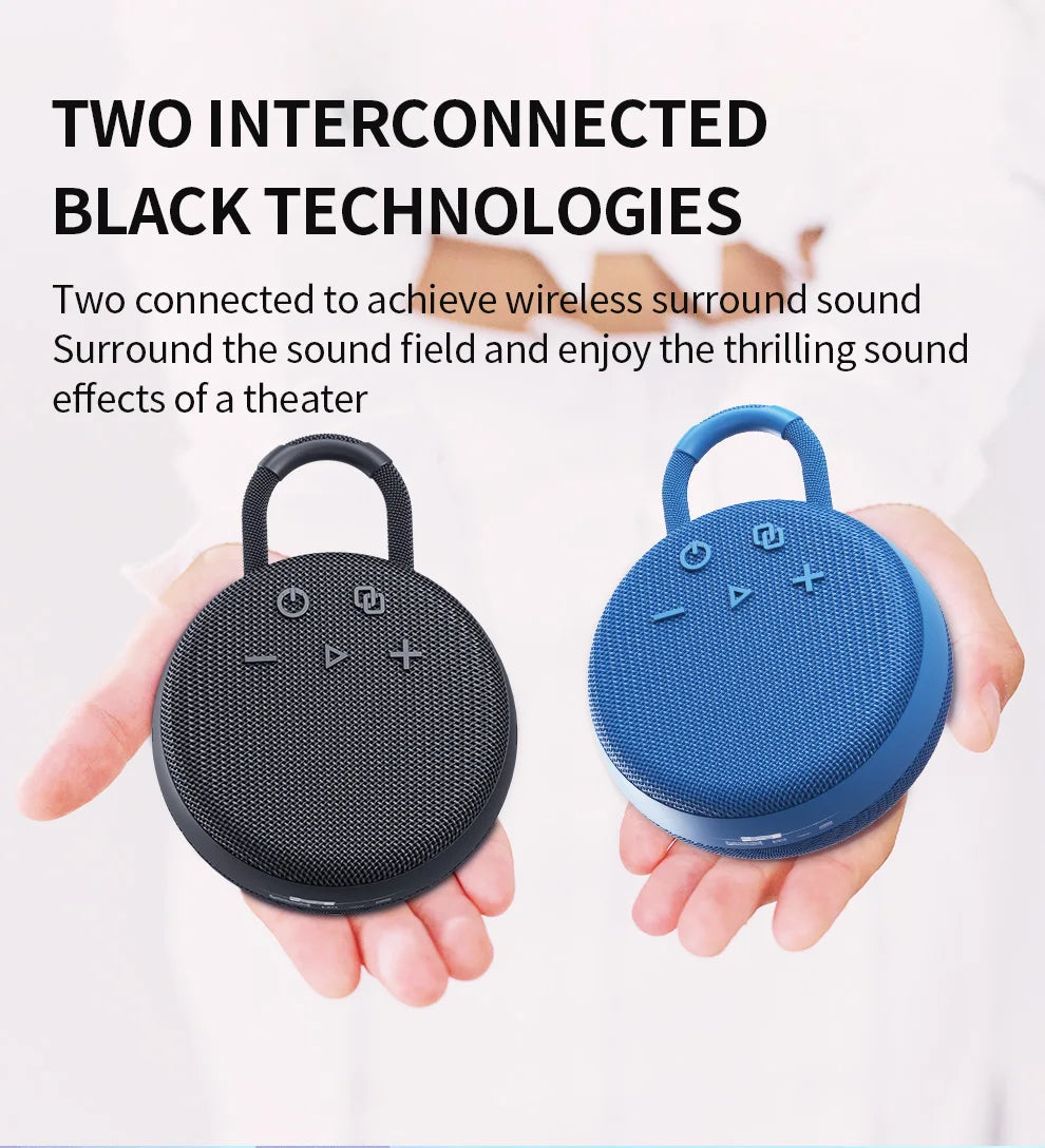 ZEALOT S77 Wireless Bluetooth Speaker Waterproof Sports Sound Box Outdoor Portable Subwoofer Outdoor Clear Stereo Music Surround