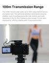 Wireless Mic Stereo Microphone Lavalier Microphone for Smartphone DSLR for Interview Video Vlog Gaming Mic