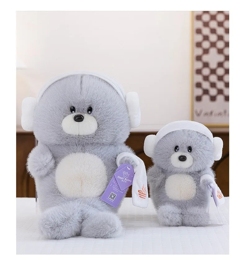 Kawaii Stuffed Doll Plush Toy Cute Penguin Backpack Sloth Seal for Kids Birthday Xmas Gift Soft Cuddly Animal Plushie