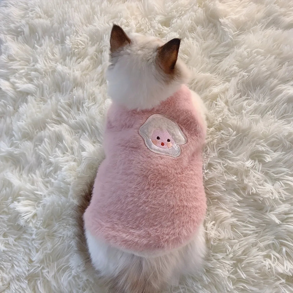 Warm Pet Vest Sweater for Cats and Small Dogs