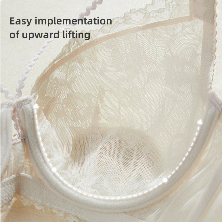 Womens Lace Minimizer Underwire Push Up Bra