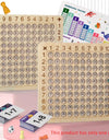 Montessori Wooden Arithmetic Math Board Toy Multiplication Addition Sensory Enlightenment Competitive Puzzle Kids Favor Gift