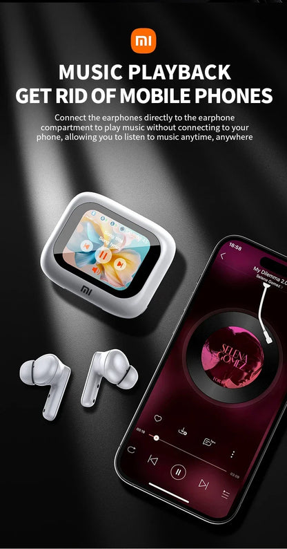 Xiaomi Wireless Earbud Bluetooth5.4 Earphone Touch Screen Control Active Noise Reduction In Ear Headphone Bulit in Mic