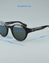 Round vintage Polarized Sunglasses Sunglass Driving UV400 Fashion Male Acetate Female Glasses