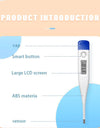 1 PC Digital Thermometer Good Quality Clinical Oral Underarm Rectal Test  Adult Fever Temperature Basal Rigid Tip Termometer