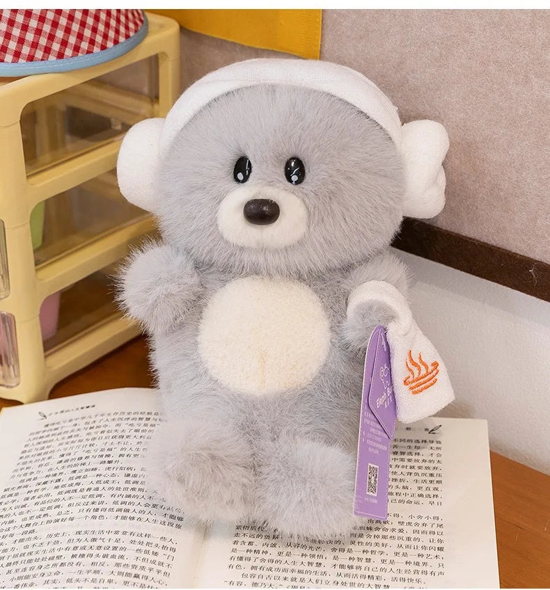 Kawaii Stuffed Doll Plush Toy Cute Penguin Backpack Sloth Seal for Kids Birthday Xmas Gift Soft Cuddly Animal Plushie