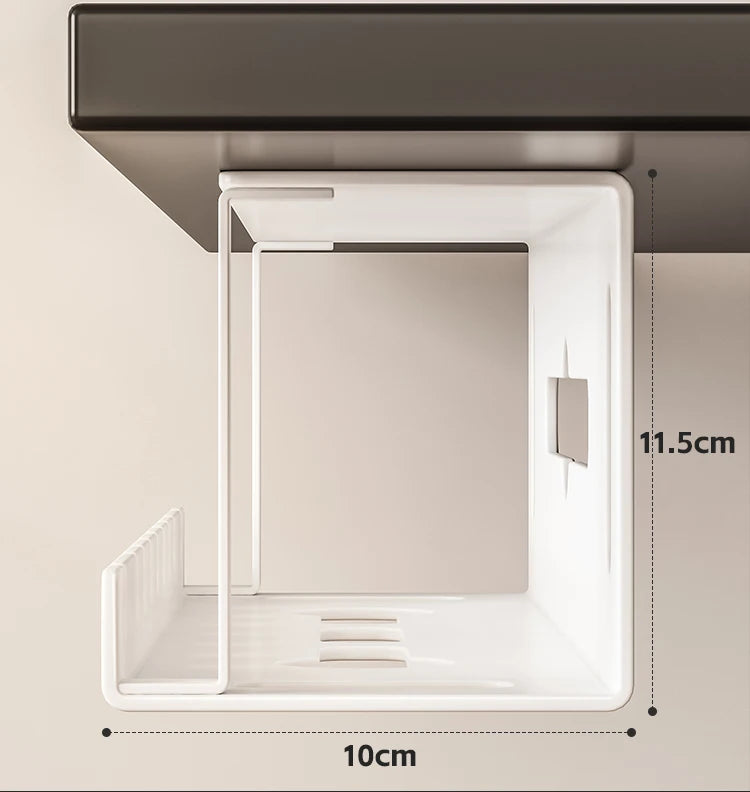 Under Desk Cable Management Tray, Metal Raceway Wires Cable Tidy Organizer Office and Home Cable Tray Use for Standing Desk