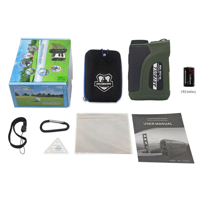 2000m Long Distance Laser Rangefinder Monocular for Golf & Hunting