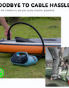 Electric 5200mAh 20PSI Inflatable SUP Pump 12V High Speed Dual Stage For Outdoor Paddle Board Airbed SUP Paddleboard Kayak Boat