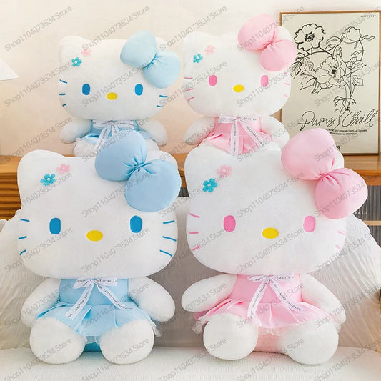 Cute Cat Character Plush Stuffed Doll Pillow Toy