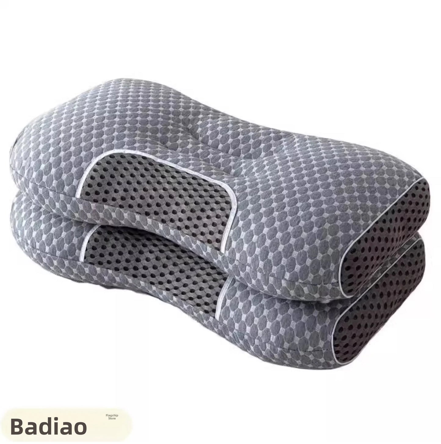 Deep Color Ne Massaging Pillow for Sp Home Use Single Person Dormi Durable Str Relief U-aped Portable Pillow