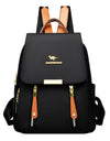 Zipper Oxford Fashion Women's Backpack Versatile Commuting Large Capacity Soft Female Back Pack
