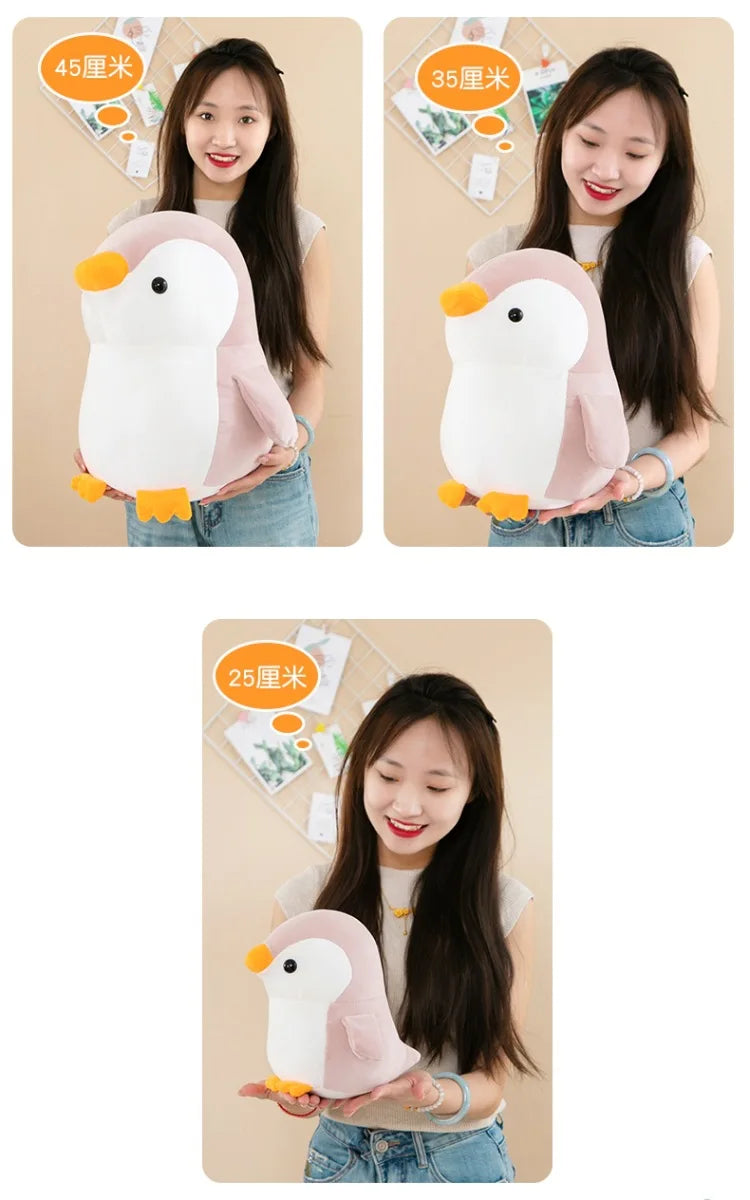 Kawaii Plush Penguin Stuffed Doll Cute Toy for Kids Girls Birthday Xmas Gift Soft Sleep Companion Cuddly Animal Plushie