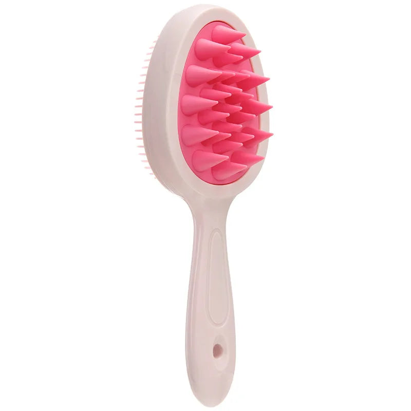 Shampoo Brush Head Scalp Massage Comb Hair Washing Comb Body Massage Brush Bath Shower Brush Salon Hairdressing Tool