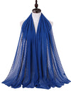 70*175cm Muslim Chiffon Hijab Shawls Scarf Women Solid Color Head Wraps Women Hijabs Scarves Ladies Foulard Femme Muslim Veil