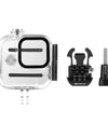 40m for GoPro Hero11 Black Mini Waterproof Housing Protective Case with Buckle Basic Mount & Screw