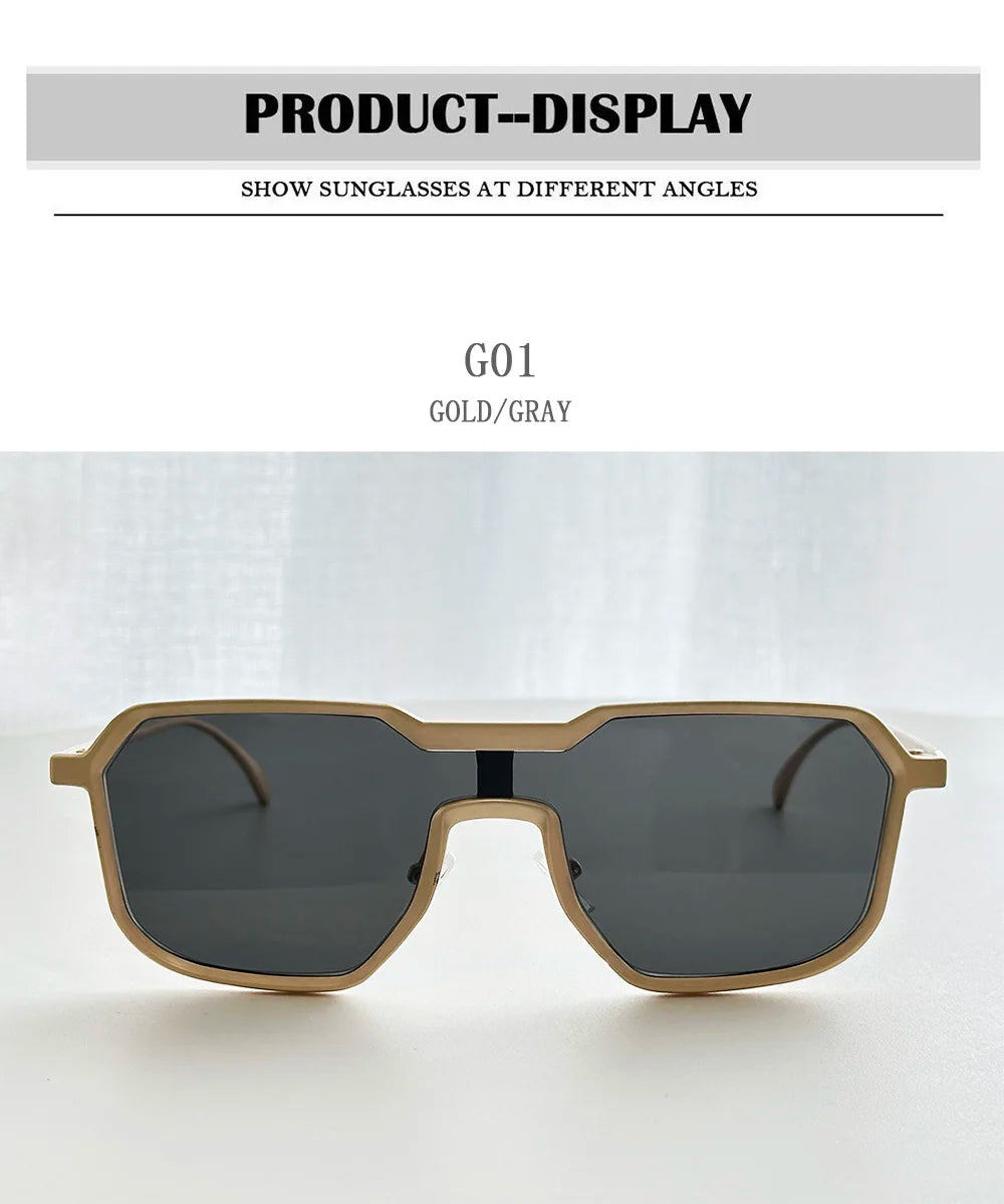 Vintage Steampunk Sunglasses With UV400 Protection