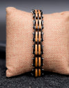 Fashion Bracelet for Metal Stainless Steel Wood Strap Jewelry Bracelets