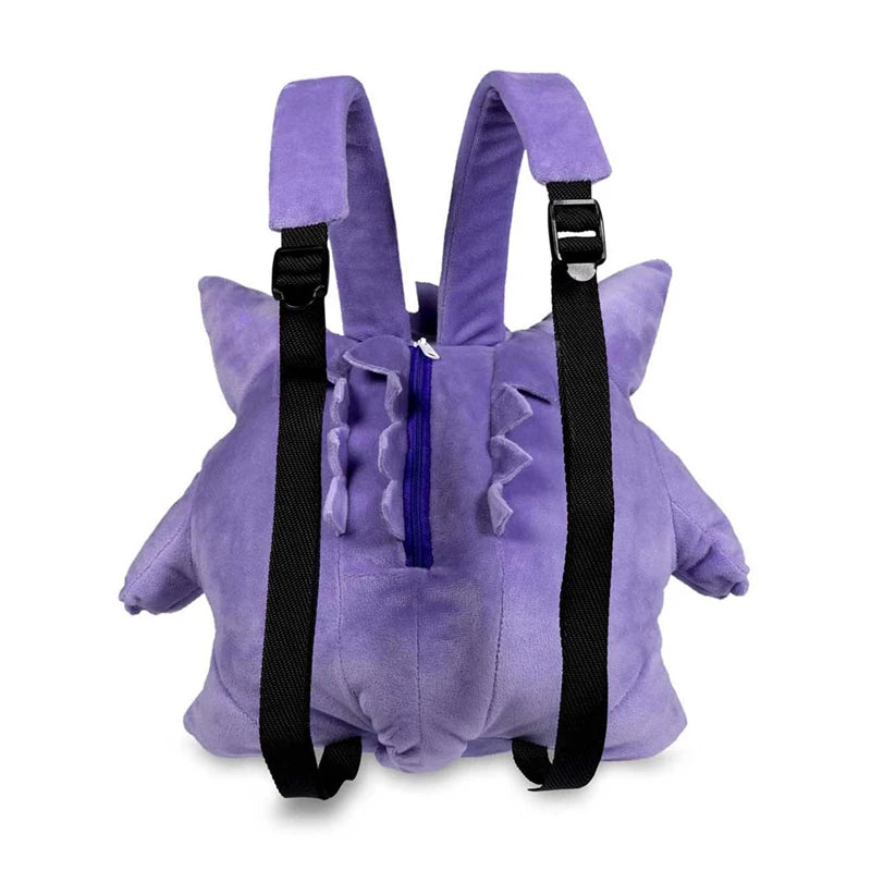 Kawaii Pokemon Plush Backpack Soft Cartoon Shoulder Bag