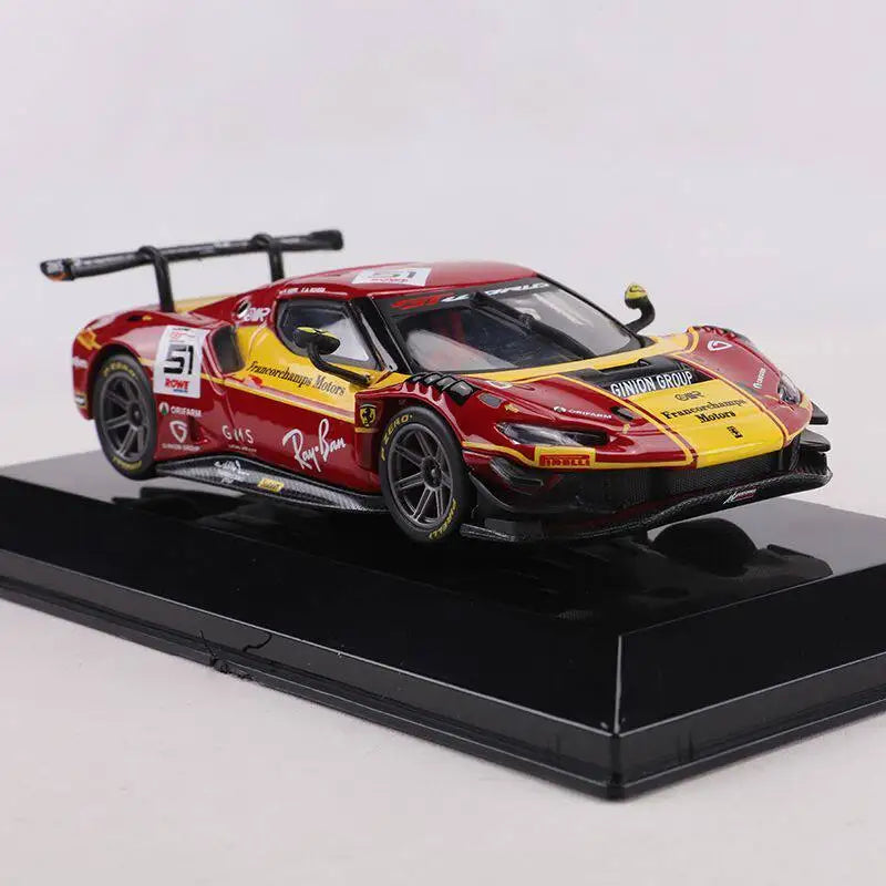 1 43 Scale Ferrari 296 GT3 Diecast Model Car