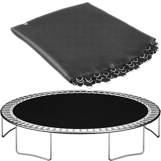 Replacement Trampoline Mat High-Elastic PP Weather-Resistant Mat Safely Jumping Pad Fits 8FT/10FT Round Trampolines Frame