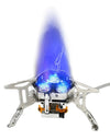 Portable Folding Camping Stove,5800W,Big Power Windbreak, Three Burner, Outdoor BBQ Gas Furnace