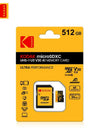 KODAK Micro SD Memory Card 512GB 256GB UP TO 90MB/s Class10 U3 32GB 64GB 128GB TF Card 4K HD For USB Card Reader Adapter Microsd