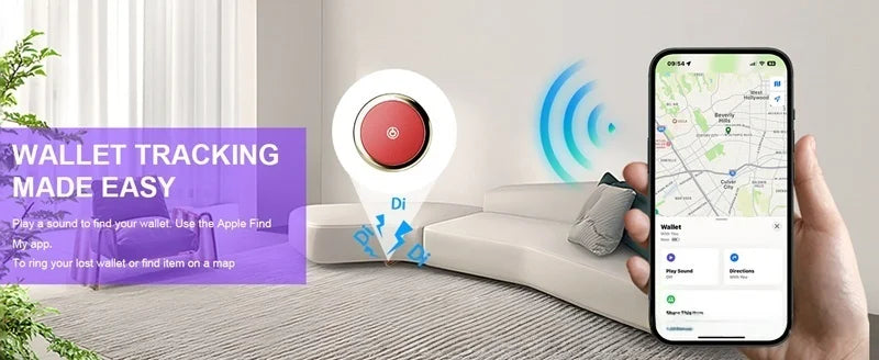 Mini Global Position Systm Tracker Work With Apple Find My APP Long Lasting Battery Global Positioning Portable Anti-Lost Tag For Pets Items New