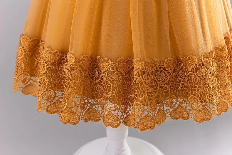 Girls Princess Ball Gown Fluffy Tulle Party Dress for Flower Girl/Birthday/Pageant  Sleeveless for Wedding Dress