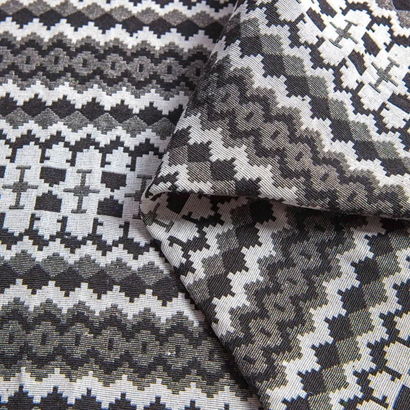 Thicken Cotton Linen Fabric, Ethnic Fabric, Polyester Printed Cloth, Pillow, Curtain Decorative Cloth, DIY Handmade, 20Colors