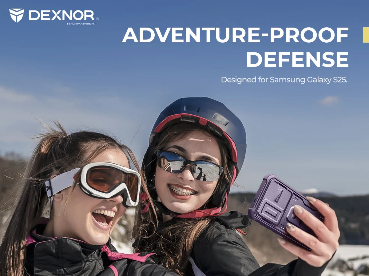 for Samsung Galaxy S25 Case holder Heavy-Duty Shockproof Rugged Case with Built-in Slide Camera Cover & Screen Protector