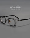 eyeglass frames titan Prescription men reading glasses women Myopia Computer blue light prevention discoloration
