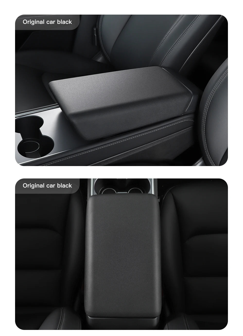 TPE Armrest Cover for Tesla Model Y Juniper Model YL and Model 3 Highland Center Console Protector